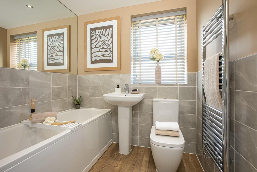 Bathroom in the Hadley 3 bedroom home