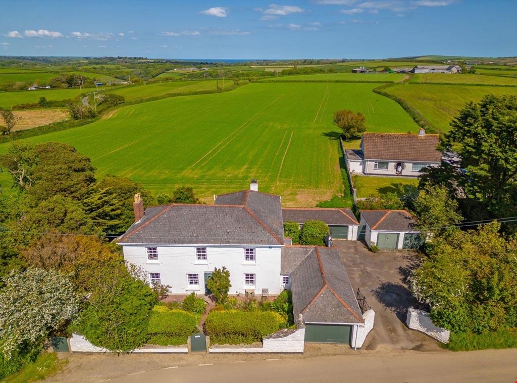 St Martin, South of the Helford River, Helston, Cornwall 4 bed detached