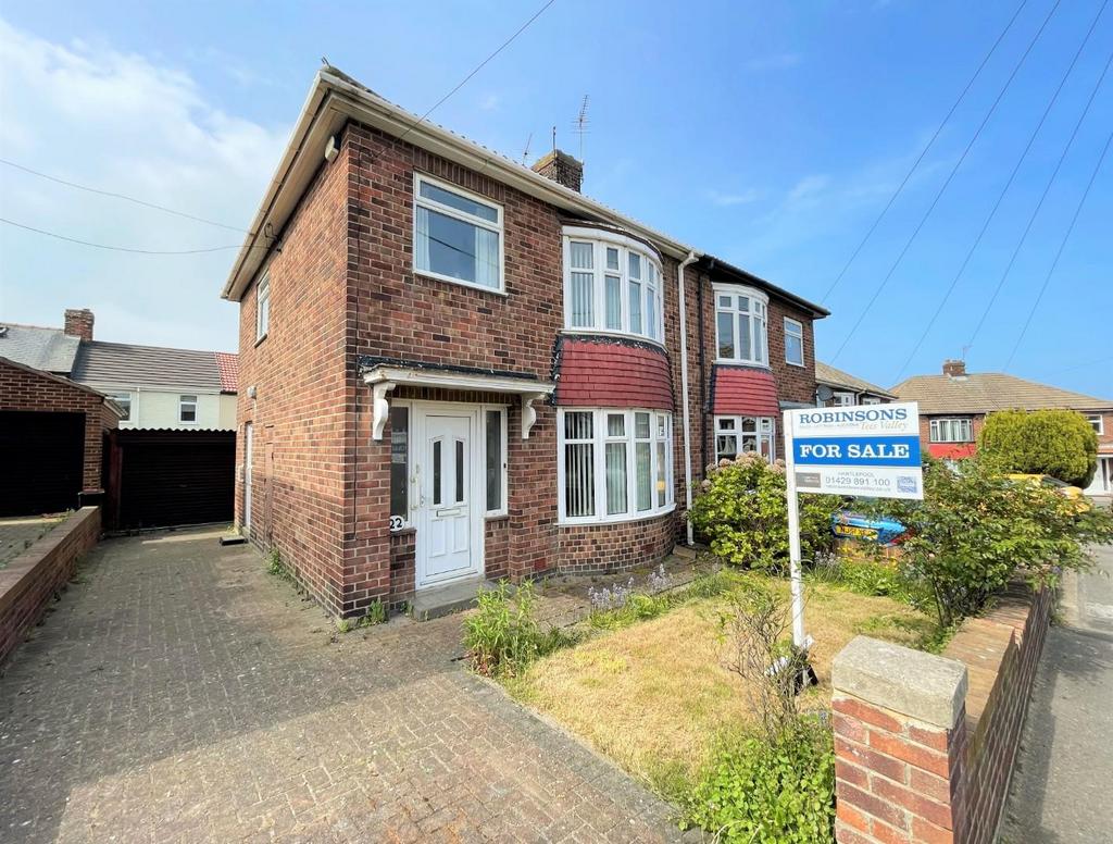 Enid Gardens, Blackhall Colliery, Hartlepool 3 bed semidetached house