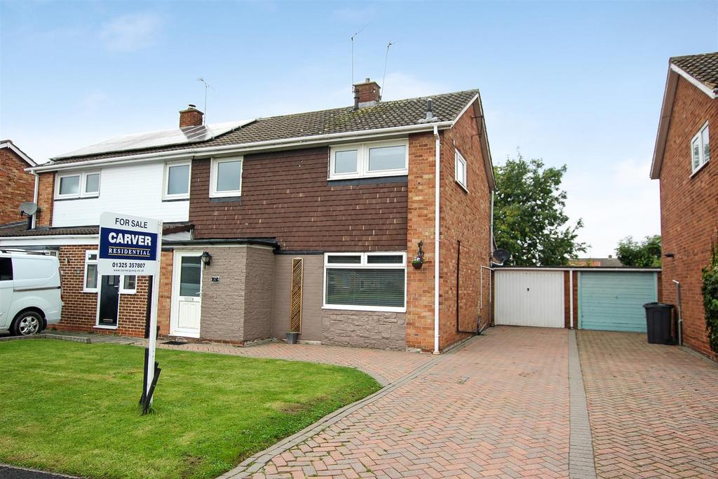 Woodlands Way, Hurworth Place, Darlington 3 bed semidetached house for