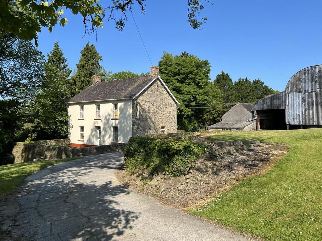 Pantyderi Farm, Bancyfelin 4 bed property with land for sale £800,000