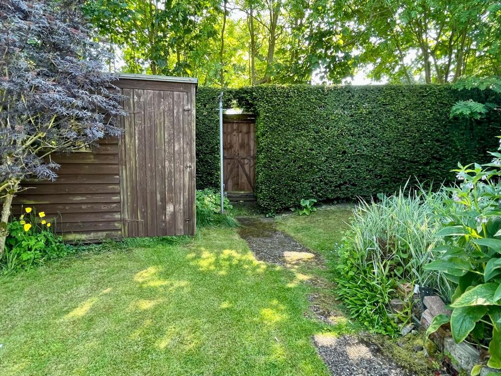 Rear garden