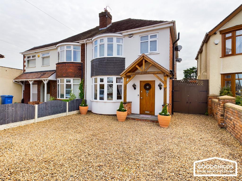 Walsall Road, Churchbridge, Cannock, WS11 3 bed semidetached house £