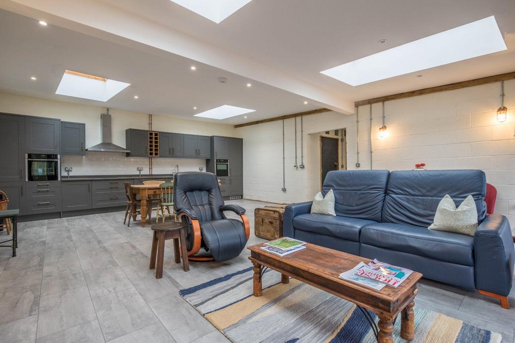 Kitchen, Dining and Living Space
