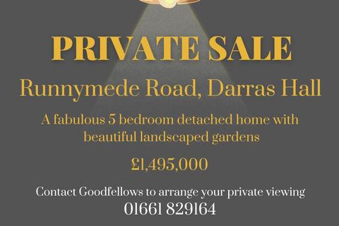 5 bedroom detached house for sale - Runnymede Road, Darras Hall, Newcastle Upon Tyne, Northumberland