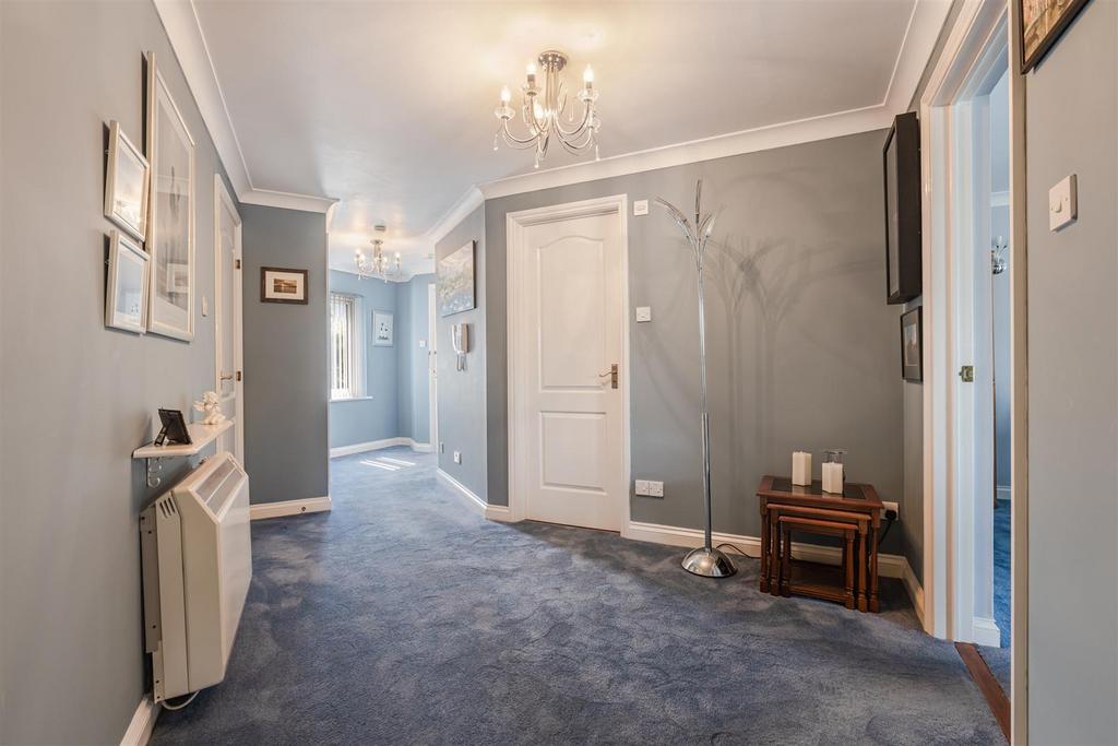 Spacious hallway