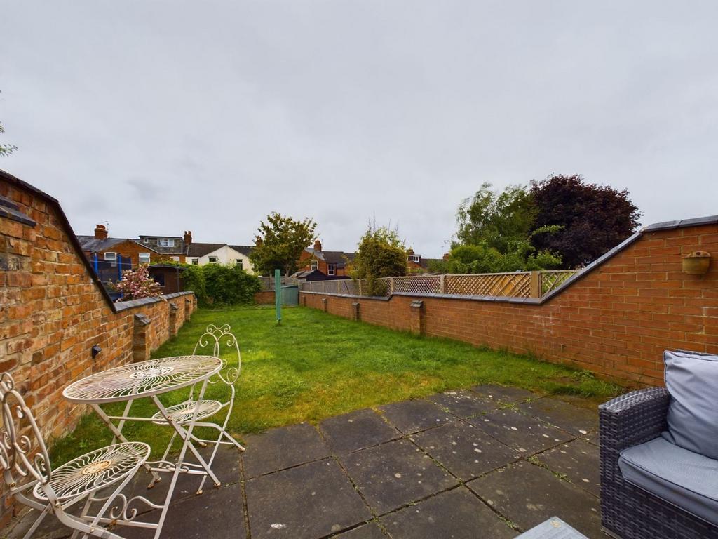 Rear garden