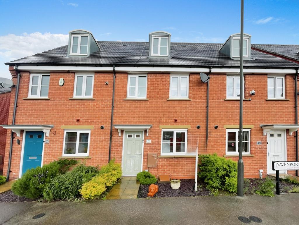 Davenport Way, Woodville, Swadlincote, Derbyshire, DE11 3 bed townhouse