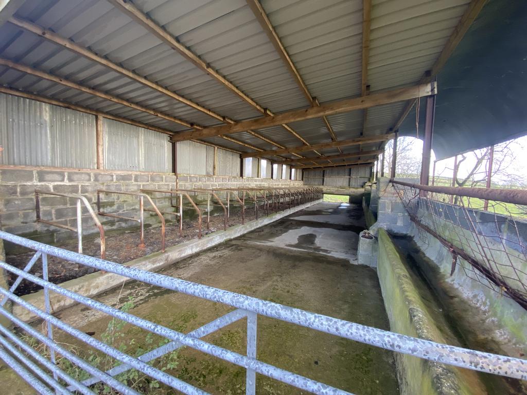 Cubicle Shed and Barn adjacent.