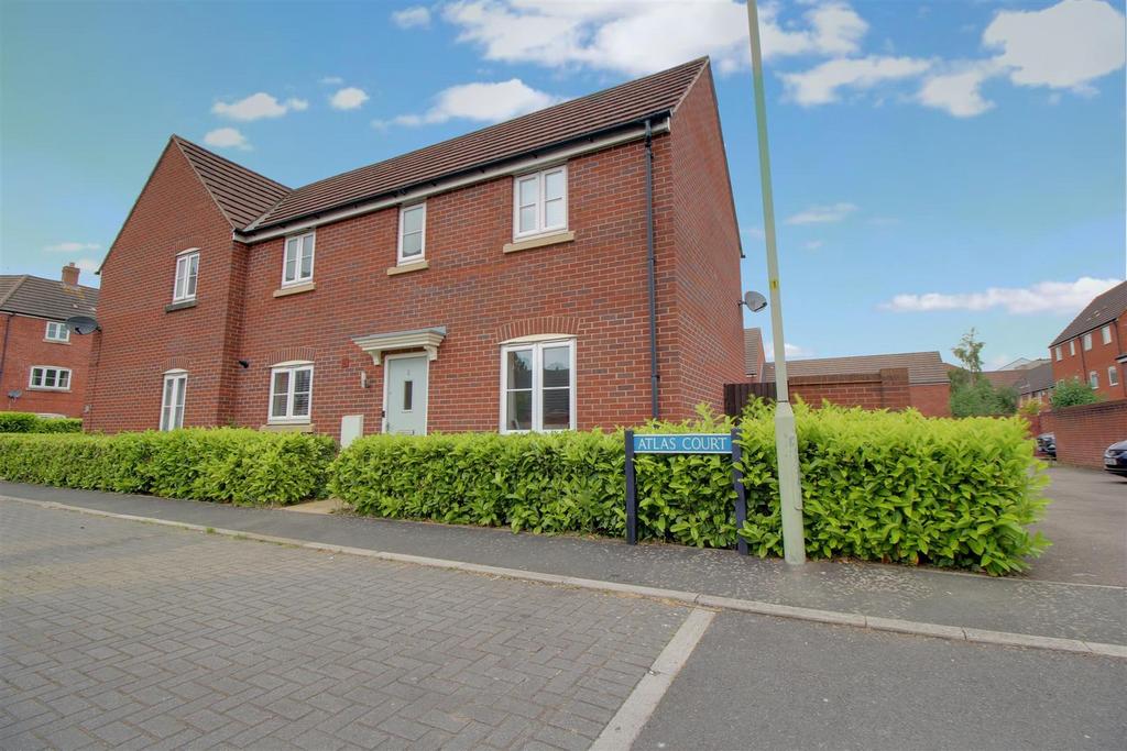 Atlas Court, Hempsted, Gloucester 3 bed semidetached house for sale