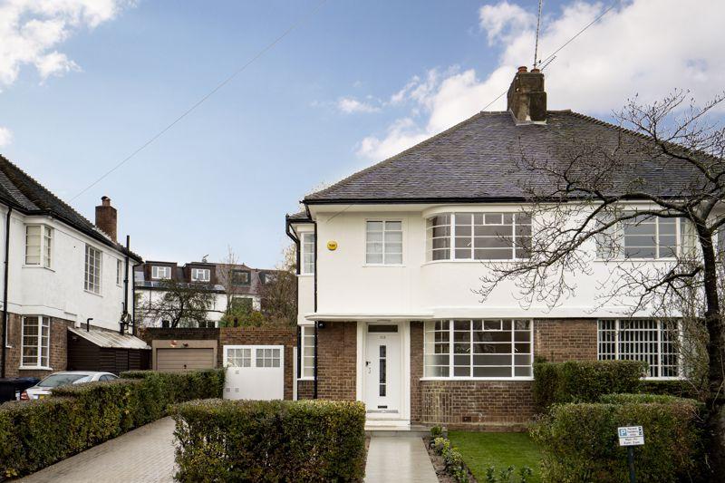 Brim Hill, Hampstead Garden Suburb, N2 4 bed semidetached house £