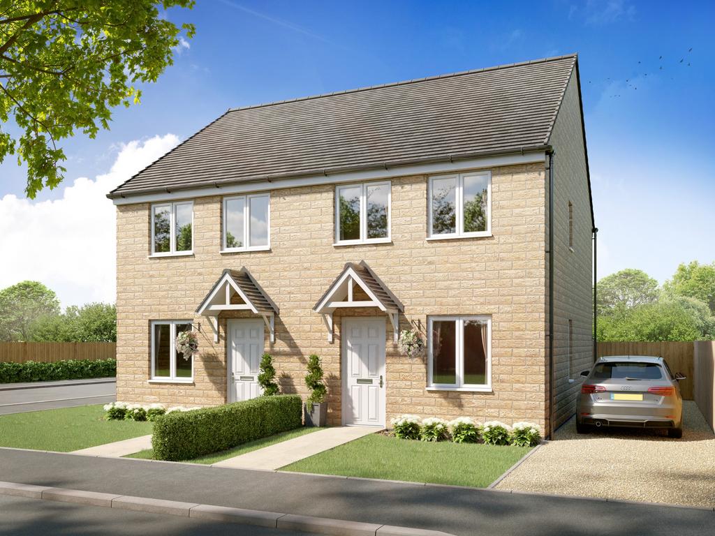 Plot 078, Lisburn at Calverley View... 3 bed semidetached house £182,995
