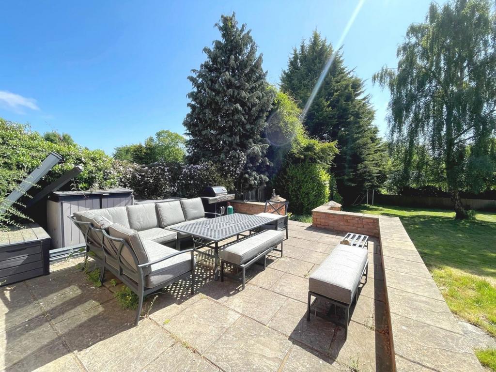 Rear garden