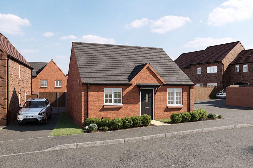 Plot 72, The Walton at The Chancery, Evesham Road CV37 1 bed bungalow