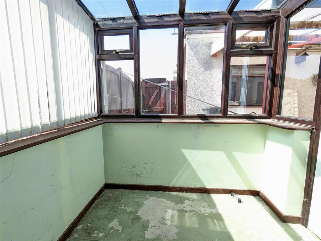 Rear porch