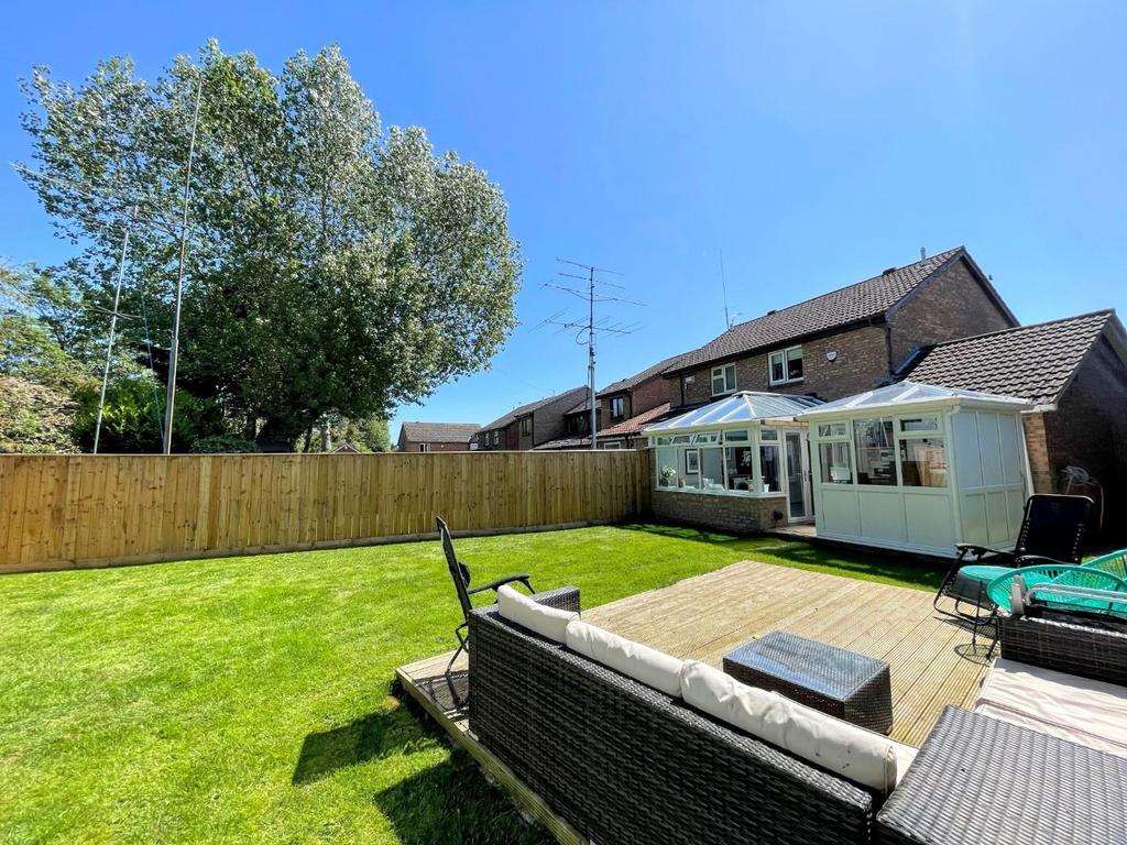 Rear garden