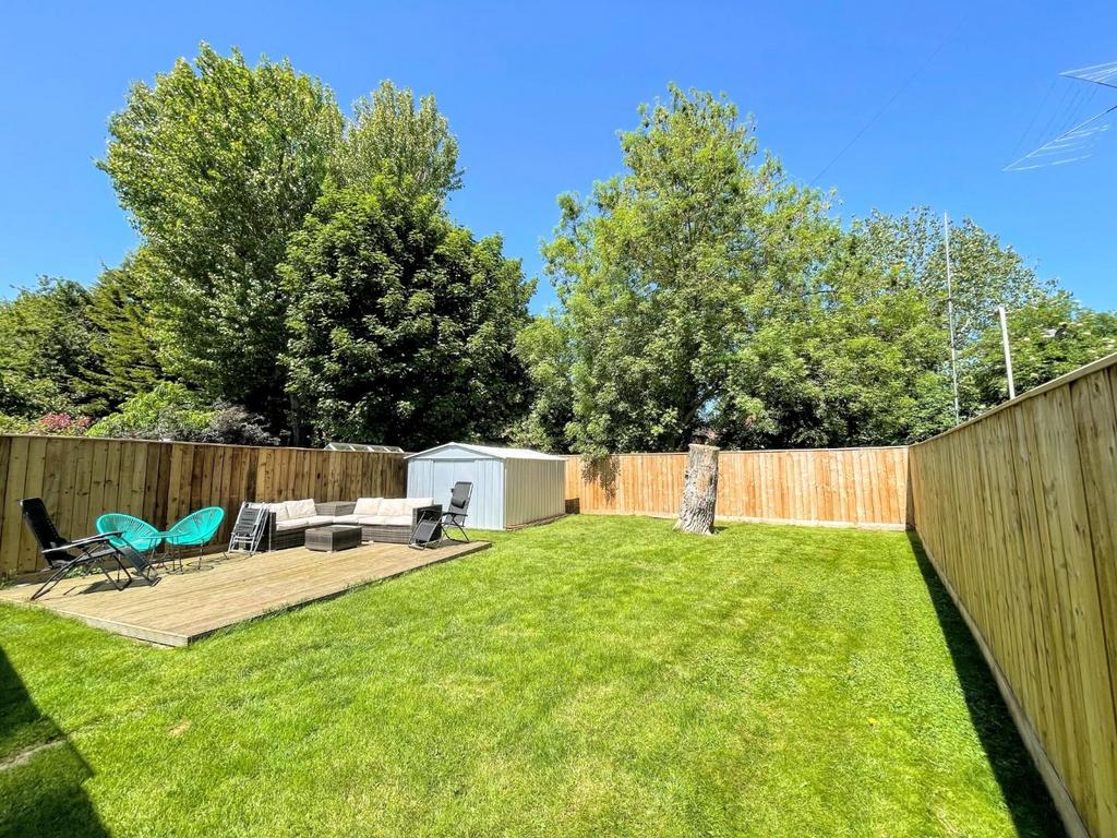 Rear garden