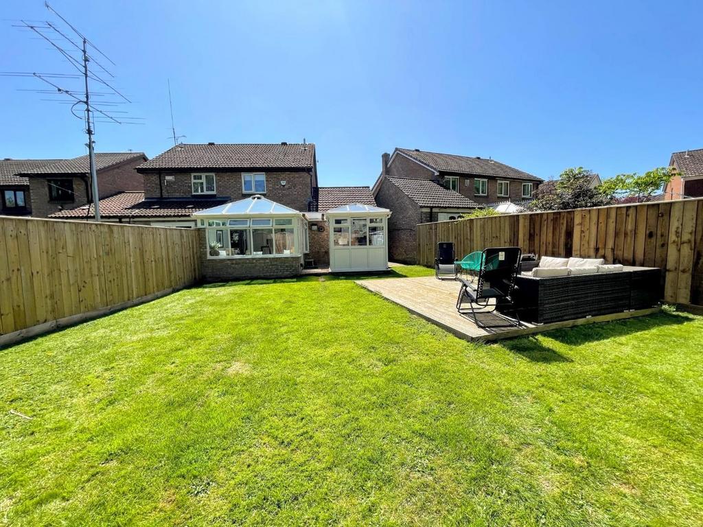 Rear garden