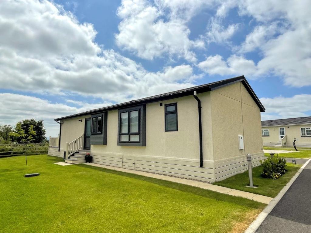 Rear of property