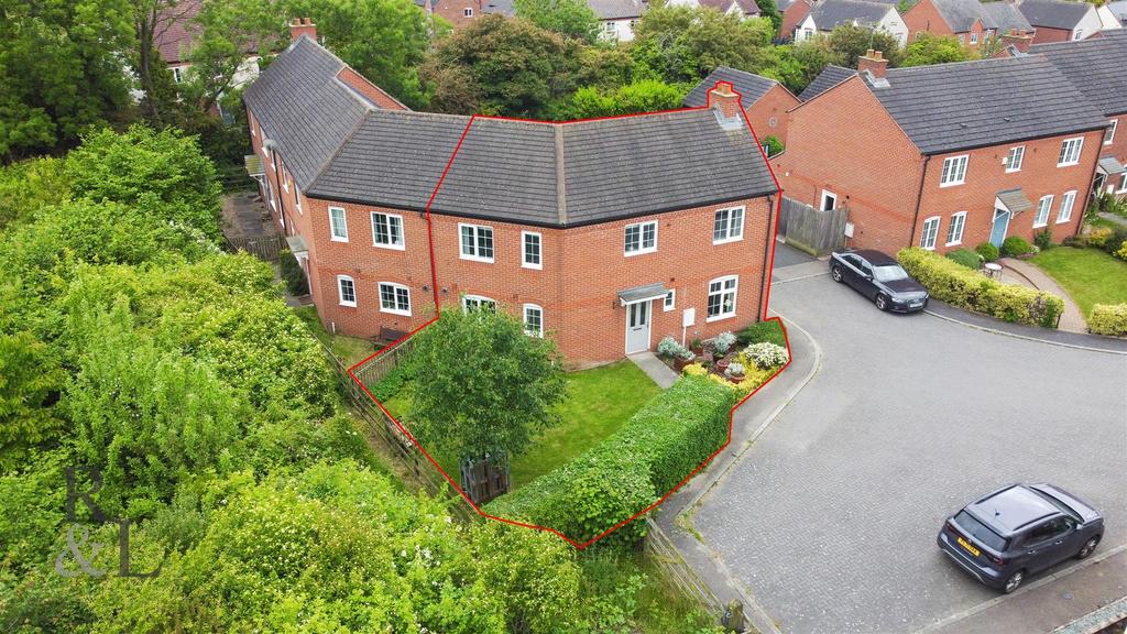 Mill Hill Leys, Wymeswold, Loughborough 3 bed terraced house for sale