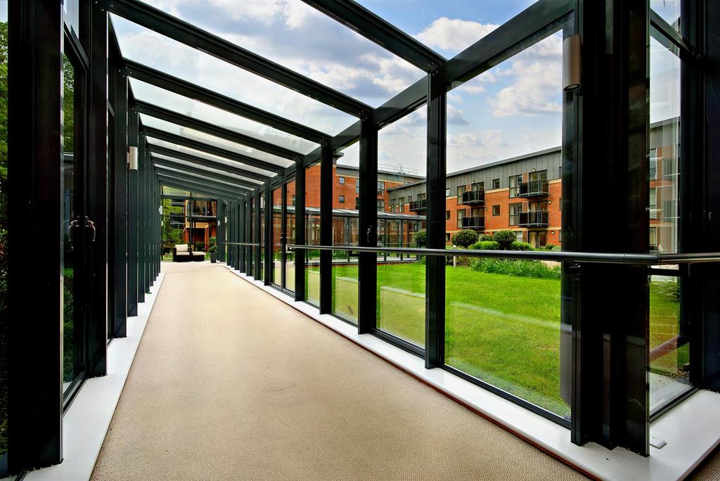 Covered walk way