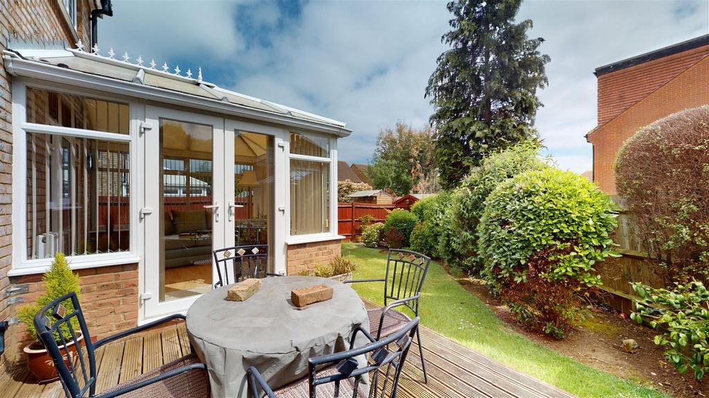 Rear garden