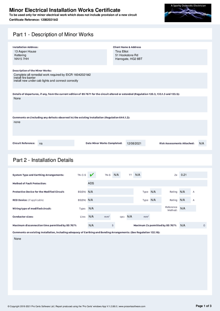 EPC Certificate