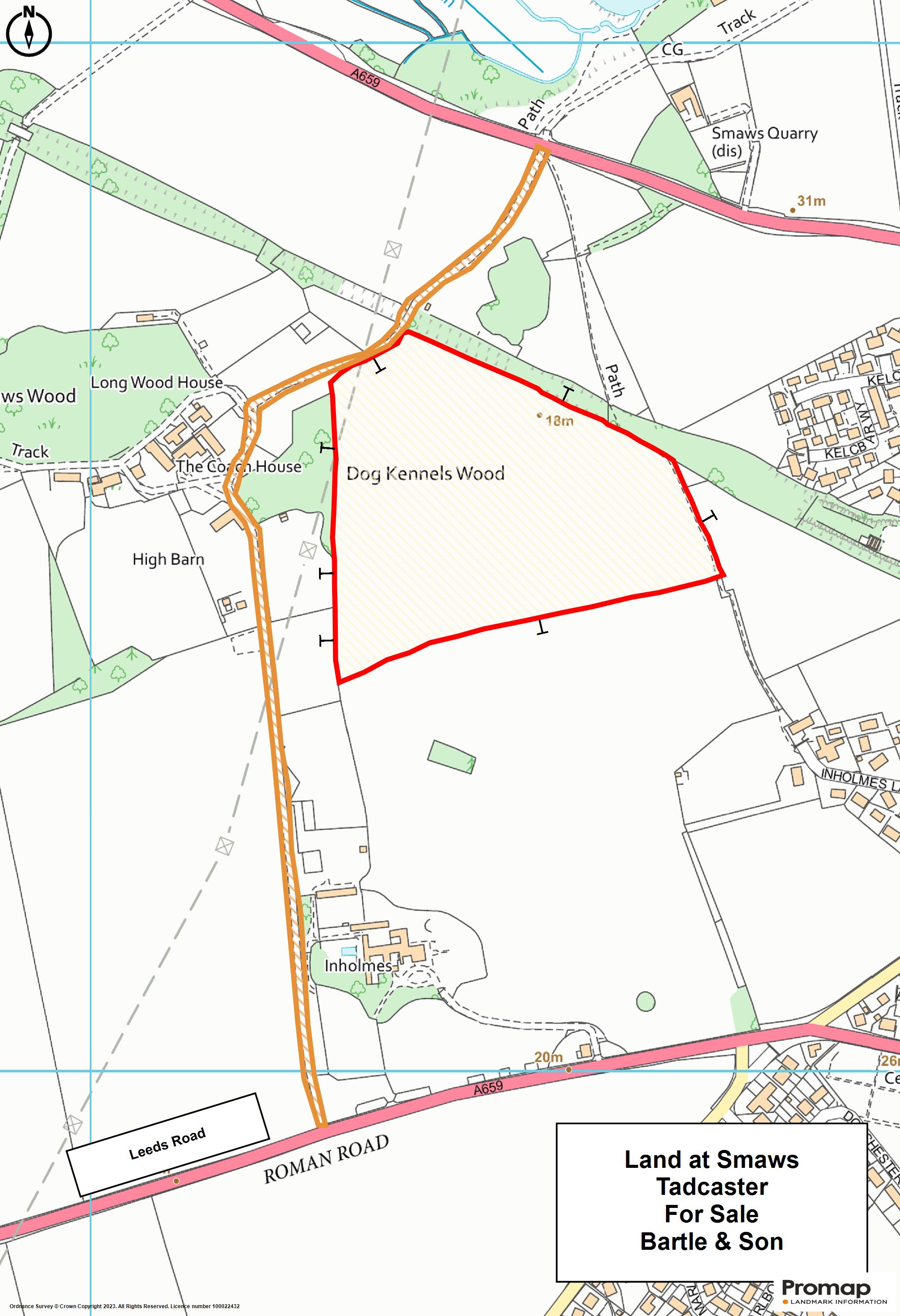 Leeds Road, Tadcaster LS24 Farm land for sale - £290,000