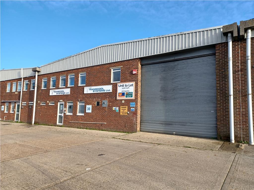 Eldon Way, Littlehampton BN17 Industrial unit £4,402 pcm (£1,016 pw)