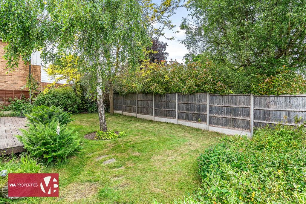 Rear garden