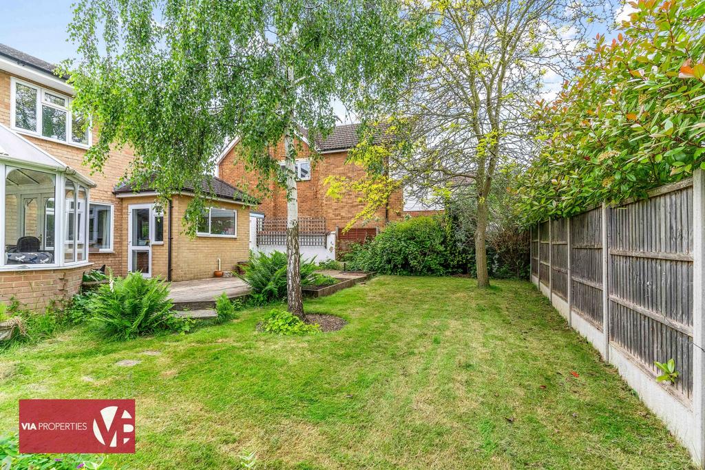 Rear garden