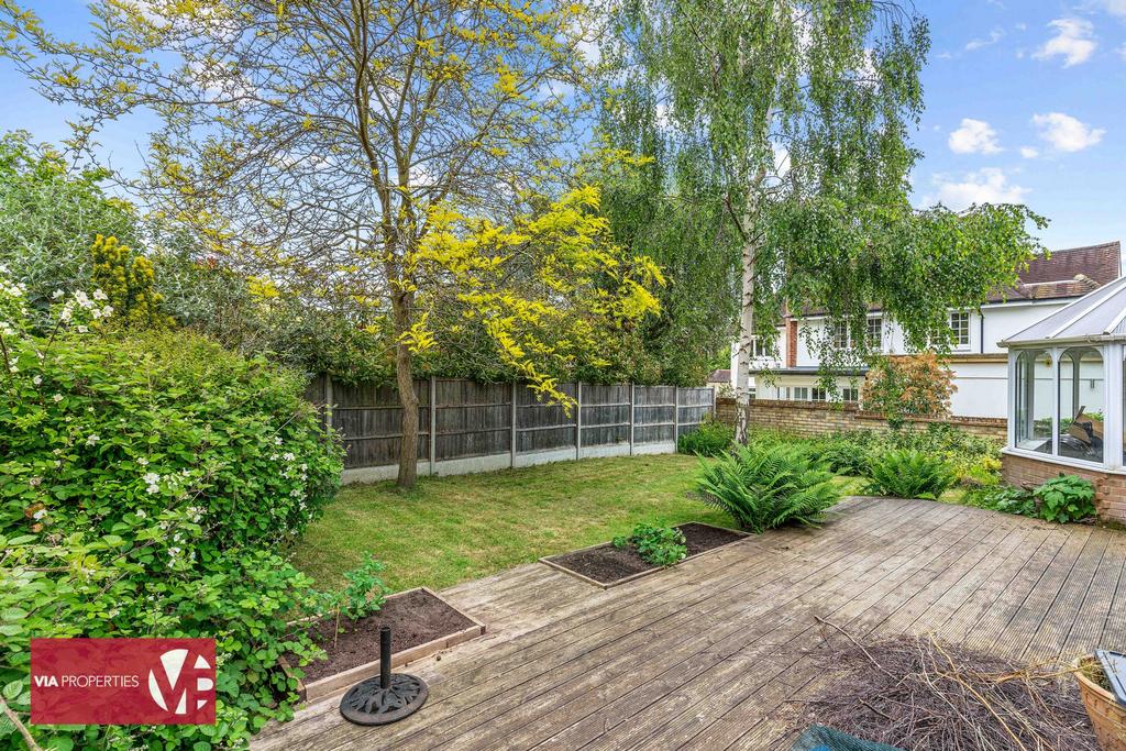 Rear garden