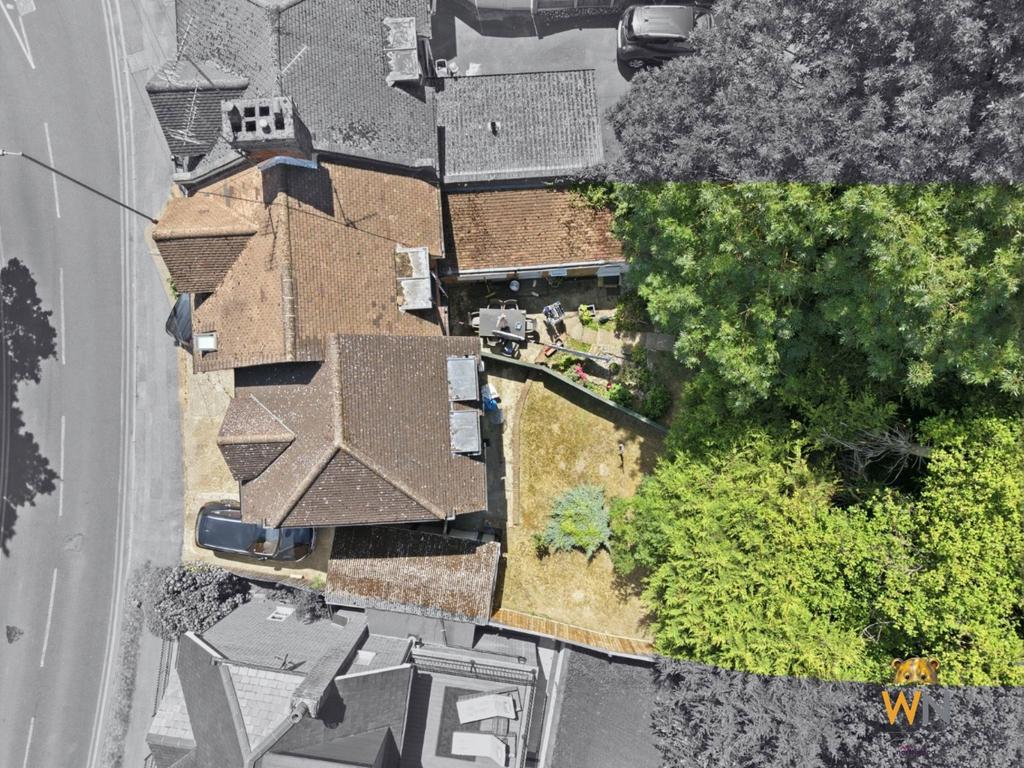 Aerial view, land