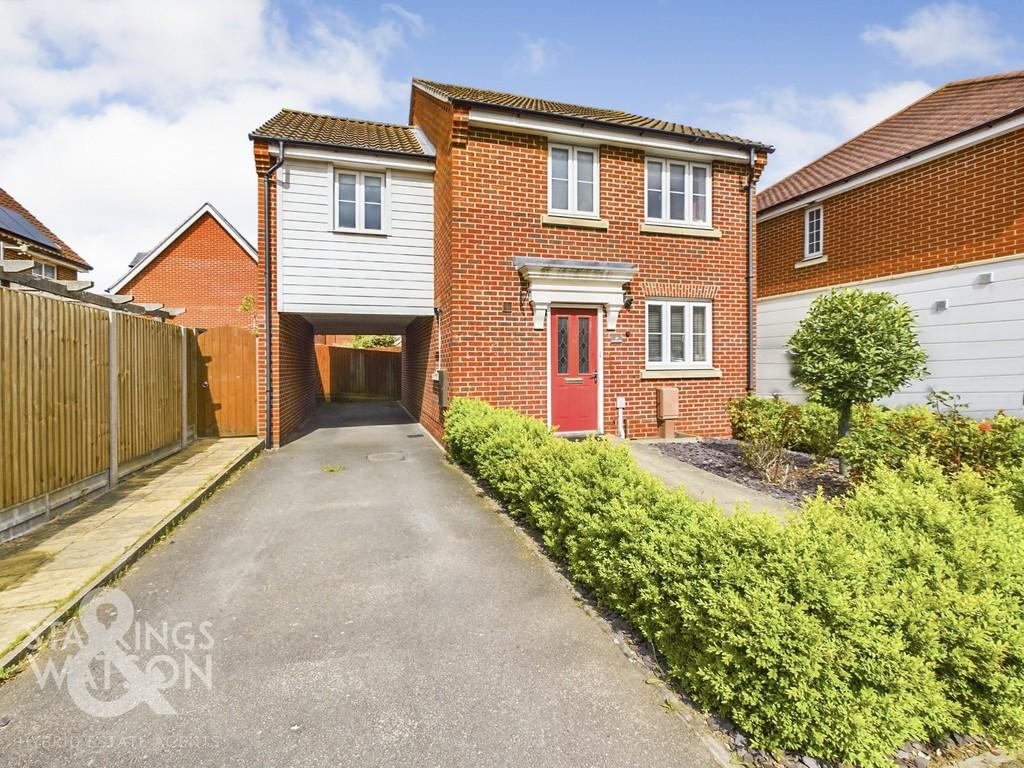 Lord Nelson Drive, Costessey, Norwich 3 bed detached house for sale £