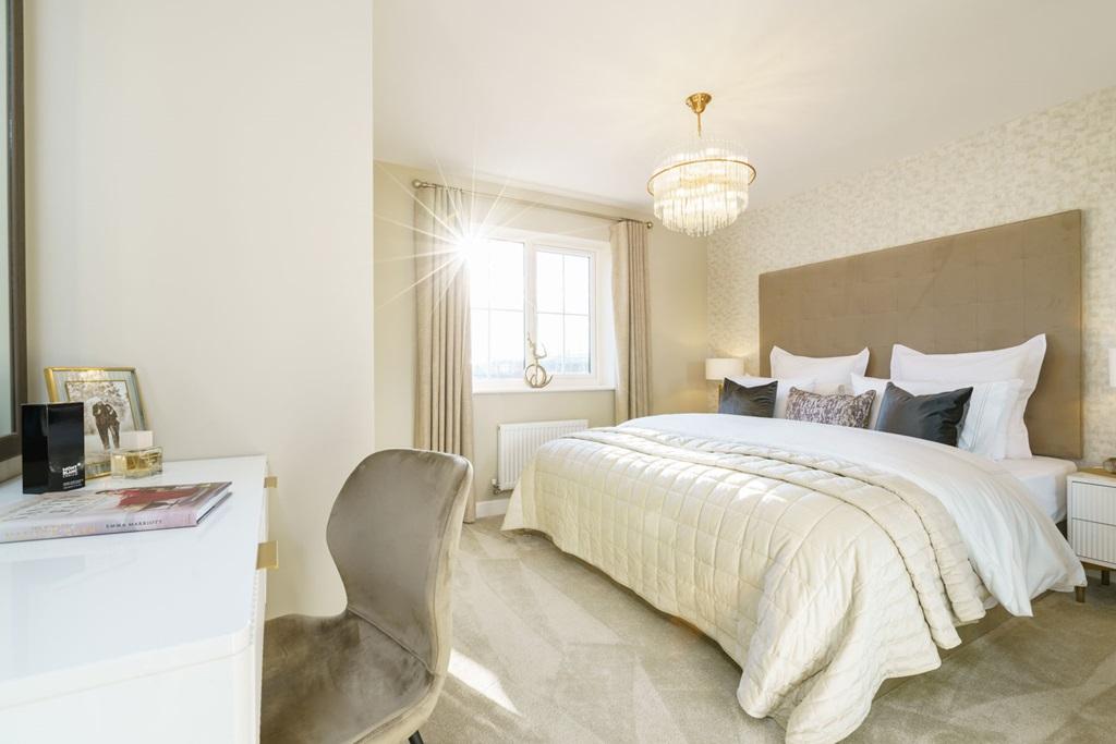 Spacious main bedroom fit for your own nightly...