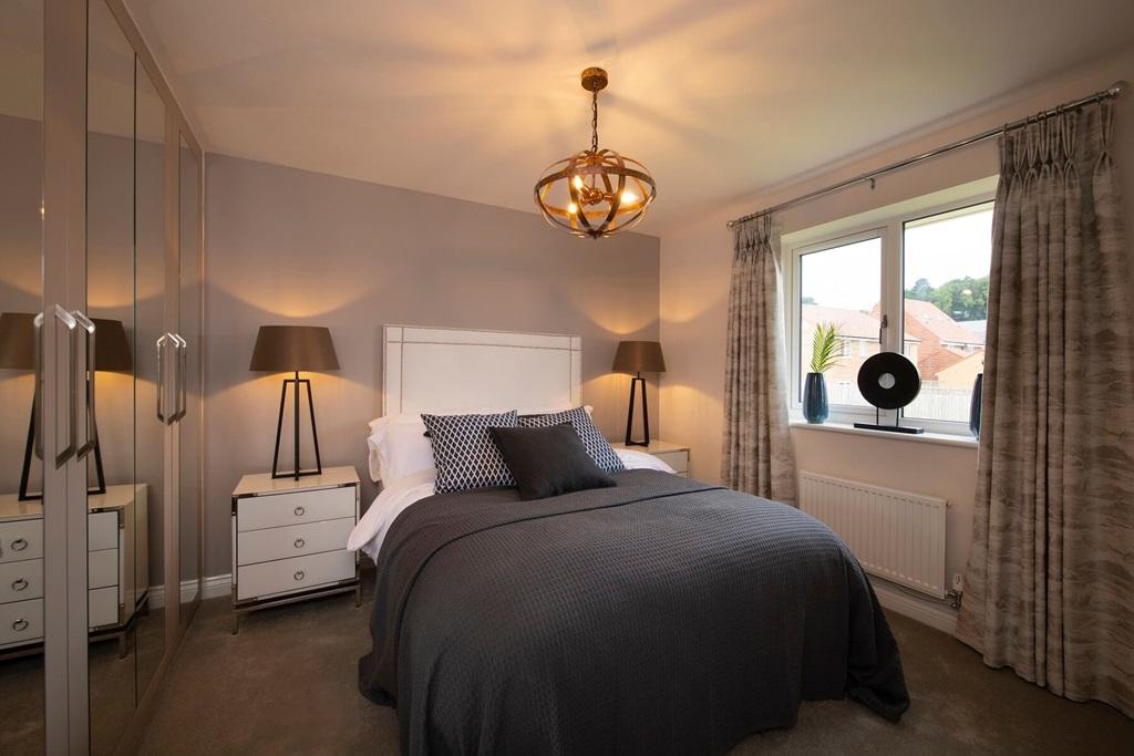 Bedrooms with generous proportions