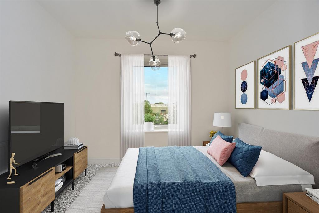 Bedroom 2 Staged