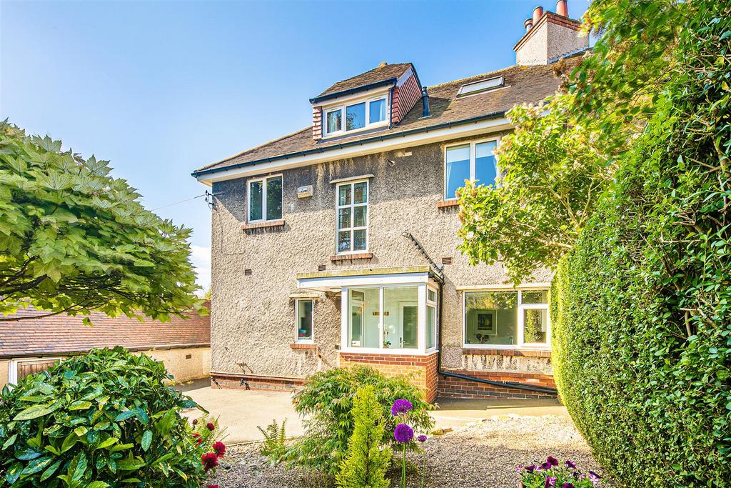 Rear of house