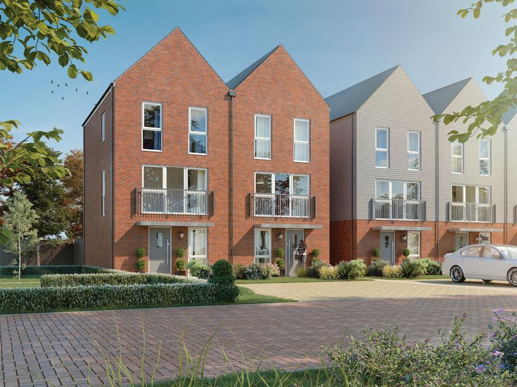 Portman Semi at Regent Quay, Sittingbourne Eurolink Way ME10 4 bed semi