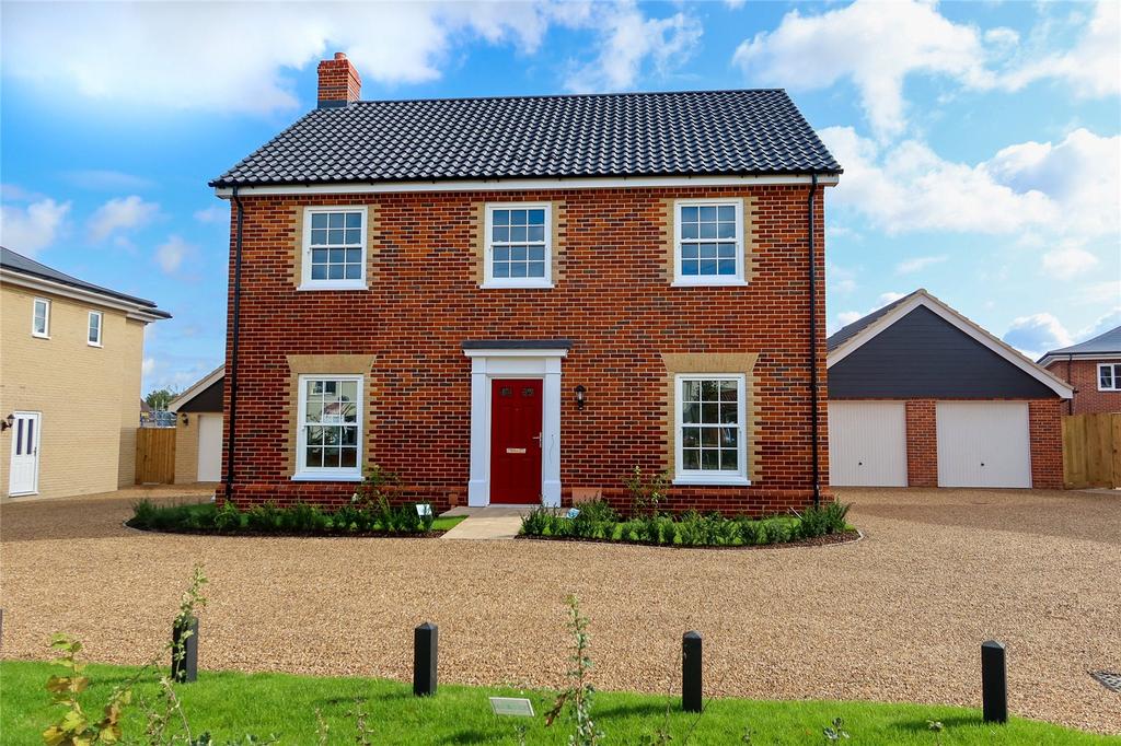 Daisyfield, Elmsett, Ipswich, Suffolk, IP7 4 bed detached house for