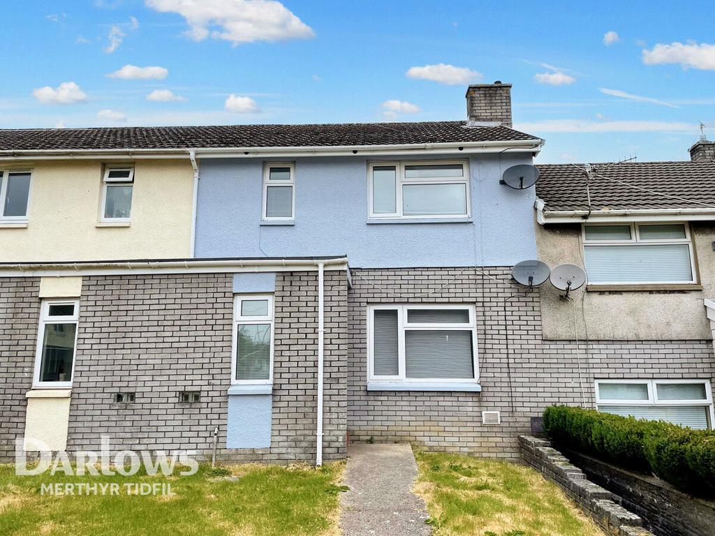 St Lukes Close, Pant, Merthyr Tydfil 3 bed terraced house £140,000