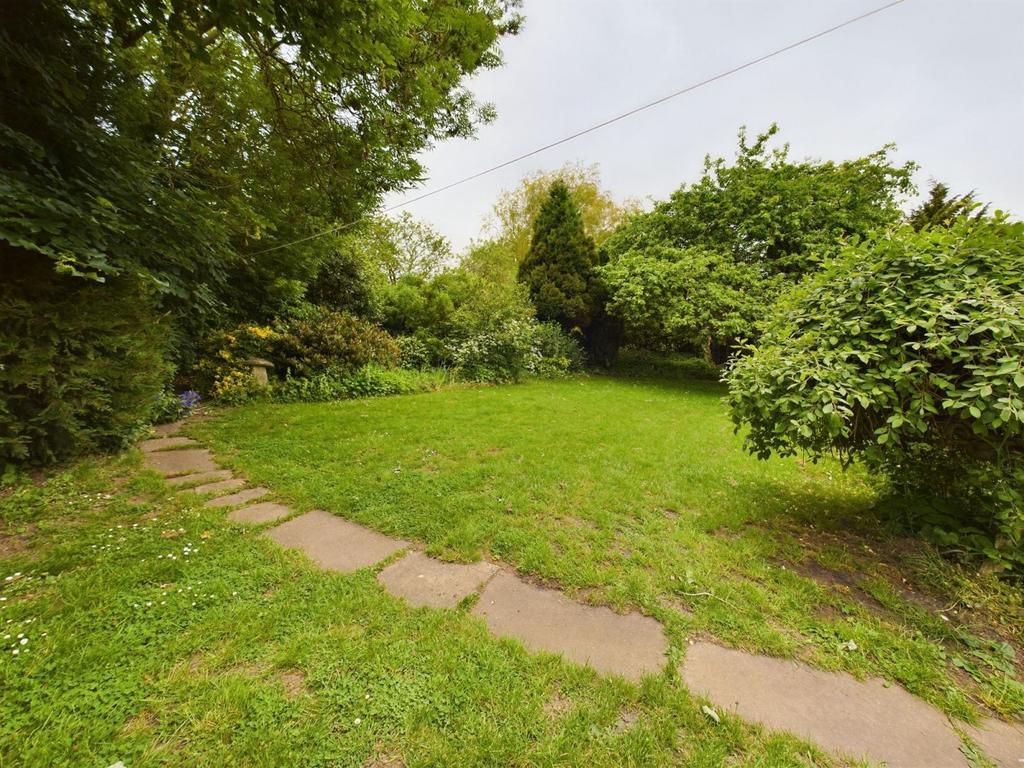 Rear garden