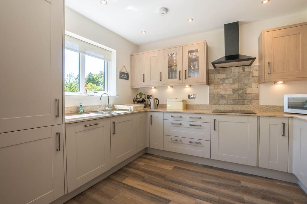 Open plan kitchen/dining and family area