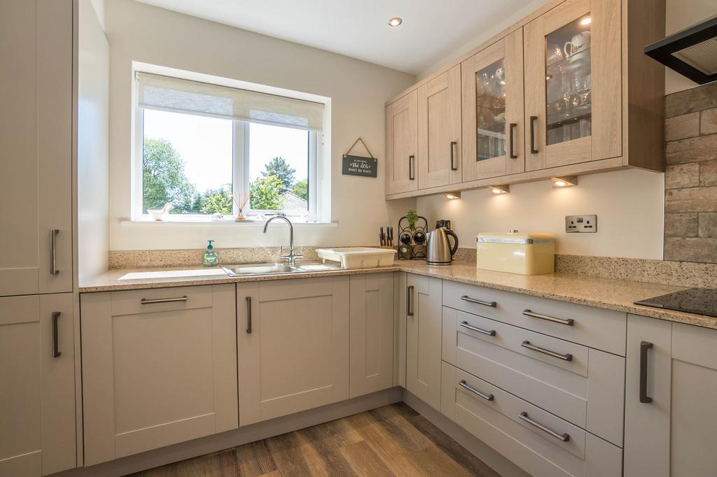 Open plan kitchen/dining and family area