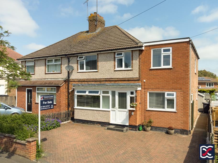 Studland Avenue, Rugby CV21 4 bed semidetached house for sale £375,000