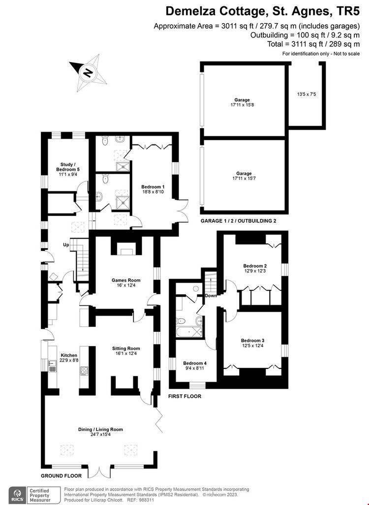 Nr. Chapel Porth, St Agnes, Cornwall 5 bed detached house £1,350,000