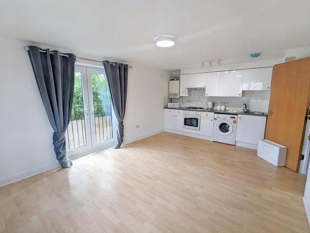 Open Plan Living Room and Kitchen