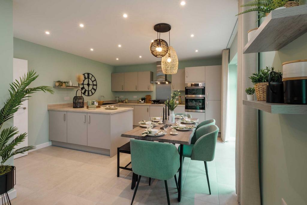 Plot 70, The Wyatt at Bloor Homes at Wistaston Brook, Church Lane CW2 4