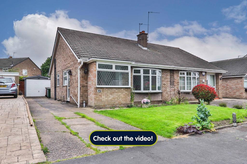 Derrymore Road, Willerby, Hull, HU10 6ET 2 bed semidetached bungalow for sale £230,000