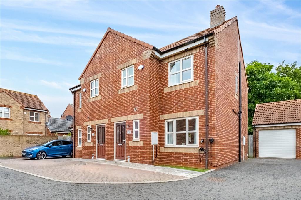 Delaval Court, Seaton Delaval... 3 bed semidetached house £200,000
